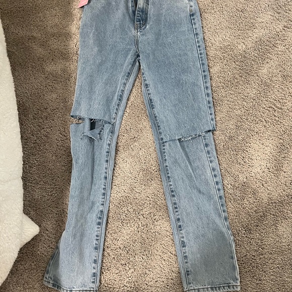 Missy empire jeans with tags, UK 8, US size 4 - Picture 3 of 4